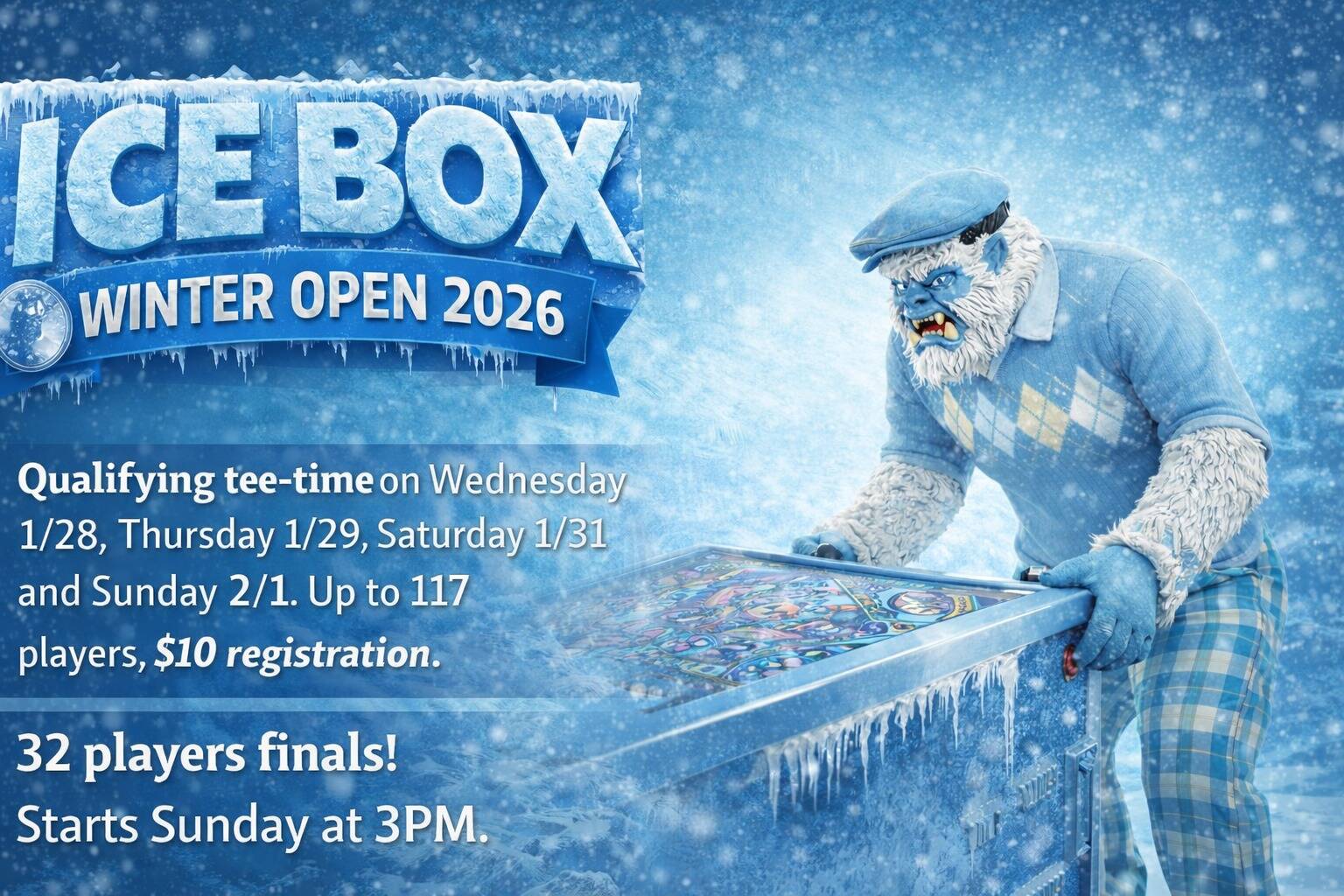 Arcade Events | Ice Box Arcade